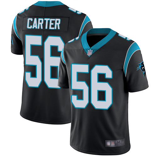 Carolina Panthers Limited Black Men Jermaine Carter Home Jersey NFL Football #56 Vapor Untouchable->carolina panthers->NFL Jersey